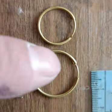 1.5*30 bare earrings