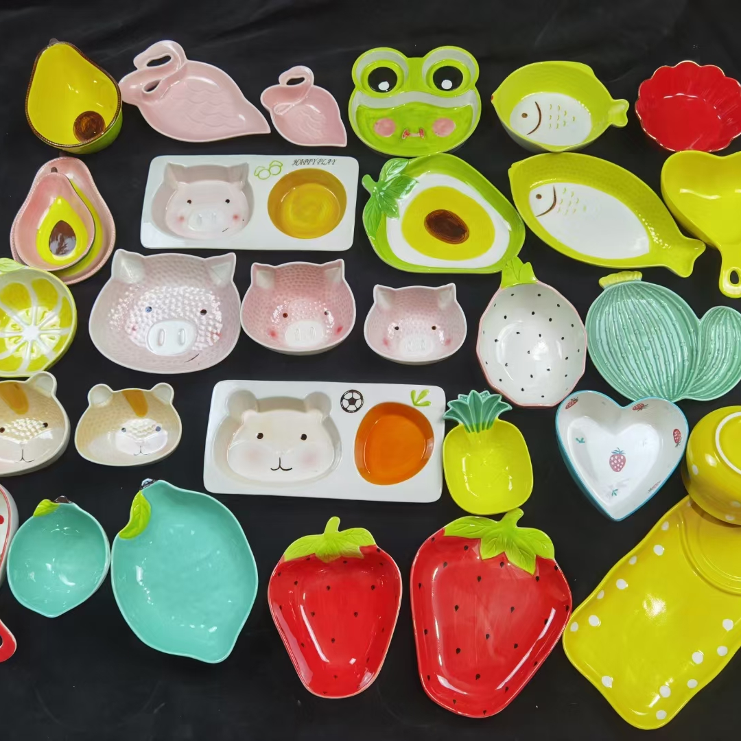 Cartoon Fruit Ceramic Bowl Mix