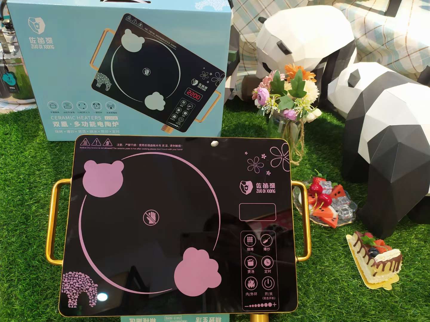 Zodi Bear Electric Clay Oven details Picture