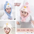 婴幼儿宝宝毛线帽护耳包头帽单帽时尚可爱雪花小兔款式