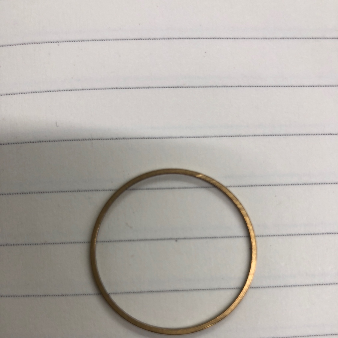 25*1*1 copper ring