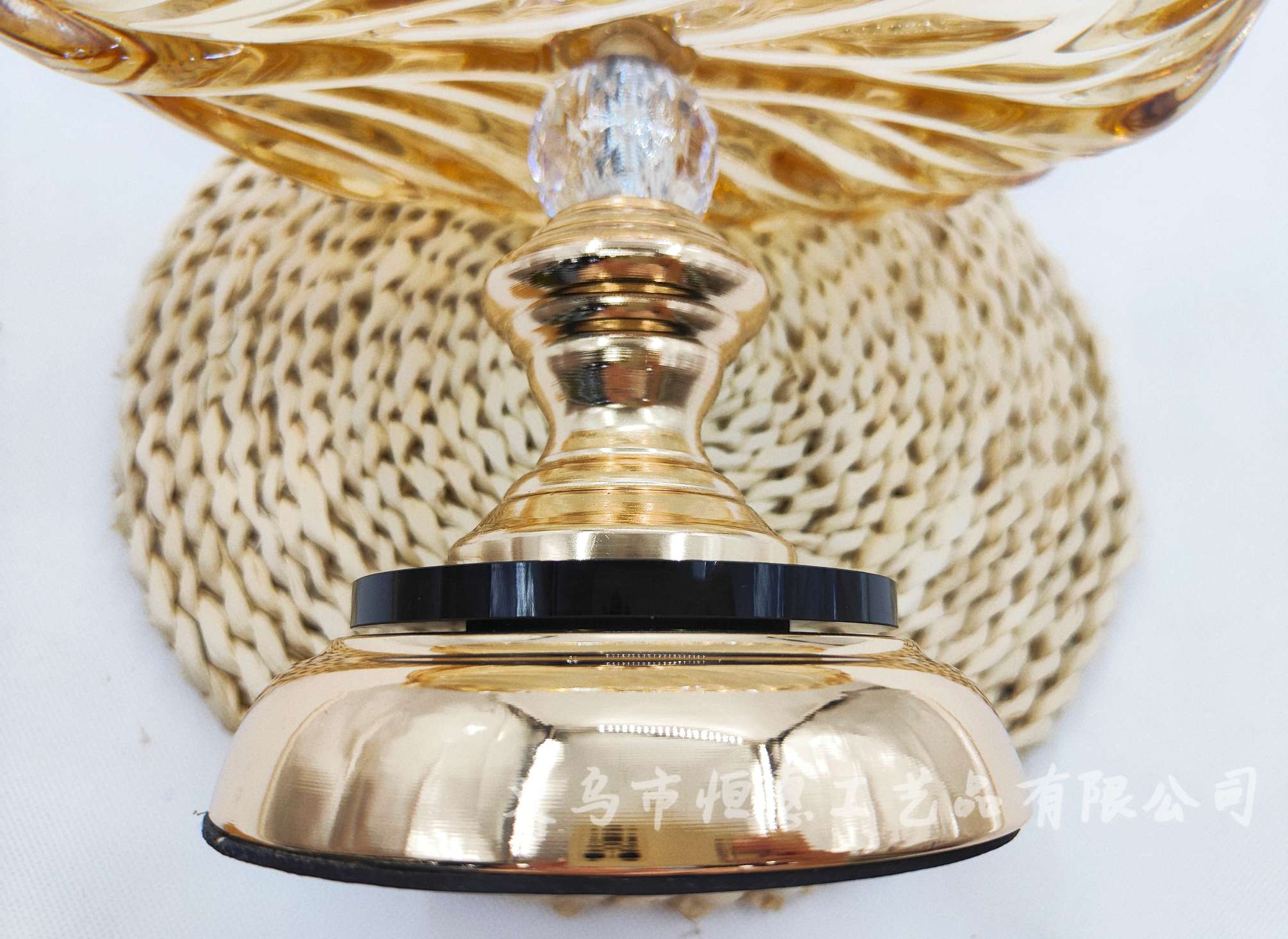 Hotel KTV glass feather fruit box, colorful fruit plate, European-style home decoration, fruit plate, dazzling snack plate detail image 5