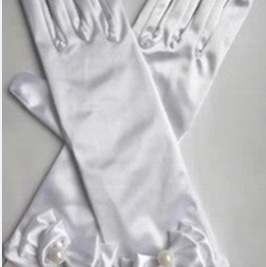 Manufacturers Direct Sales Of Children's Dress Bow Gloves Dance Dress Princess Dress Special Gloves Color Ding Gloves