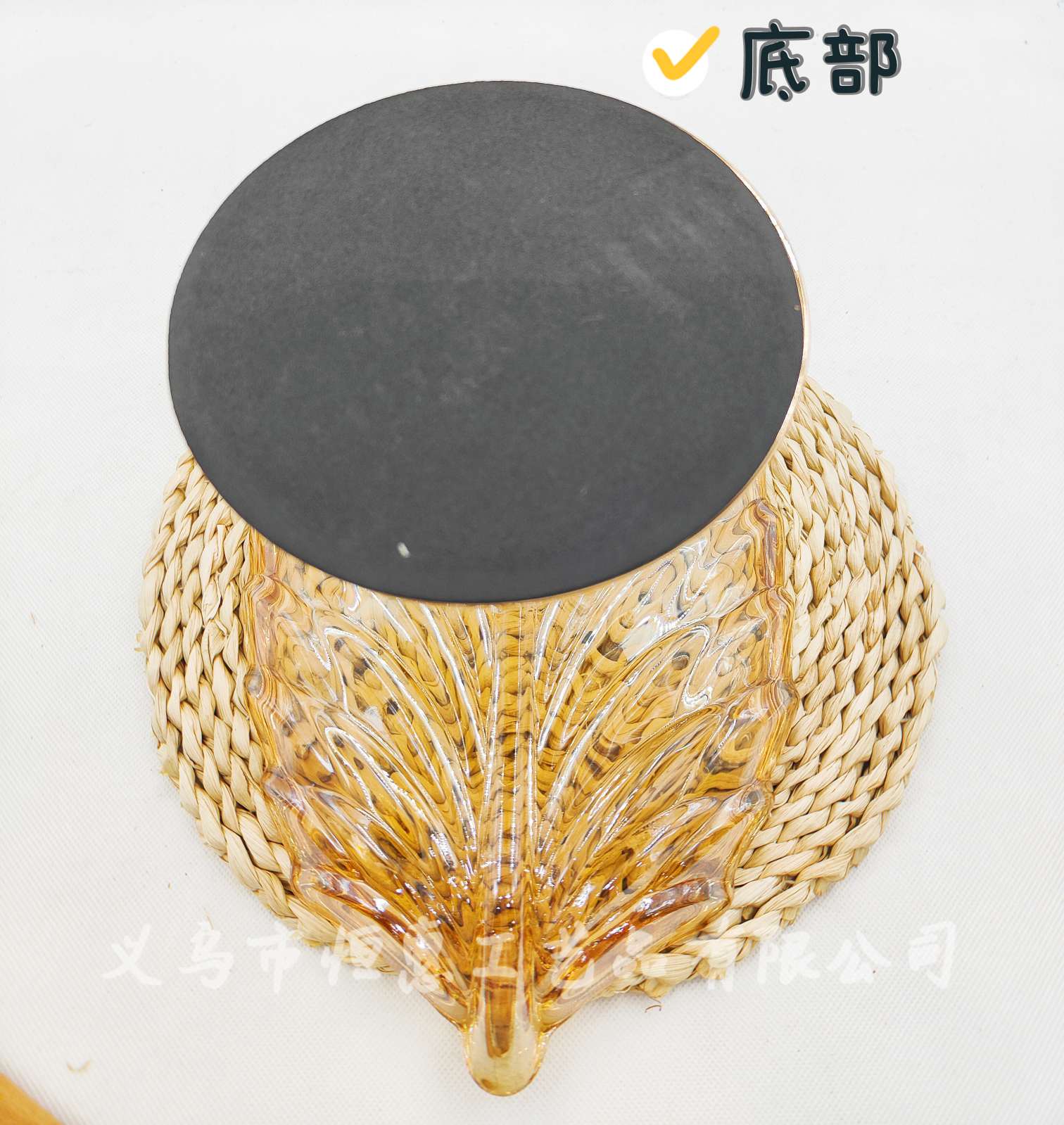 Hotel KTV glass feather fruit box, colorful fruit plate, European-style home decoration, fruit plate, dazzling snack plate Item Picture