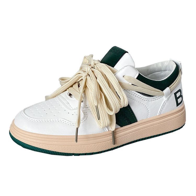 港风女潮鞋ins2021秋季超火百搭板鞋学生小白鞋韩版休闲运动鞋