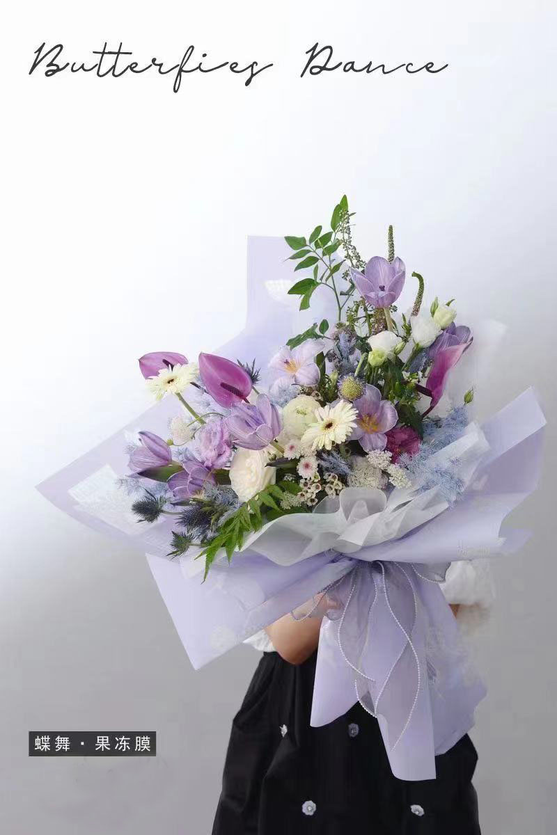 Wholesale of bouquet wrapping paper, Christmas wrapping paper, waterproof floral art paper, gift fresh flower wrapping paper Item Picture
