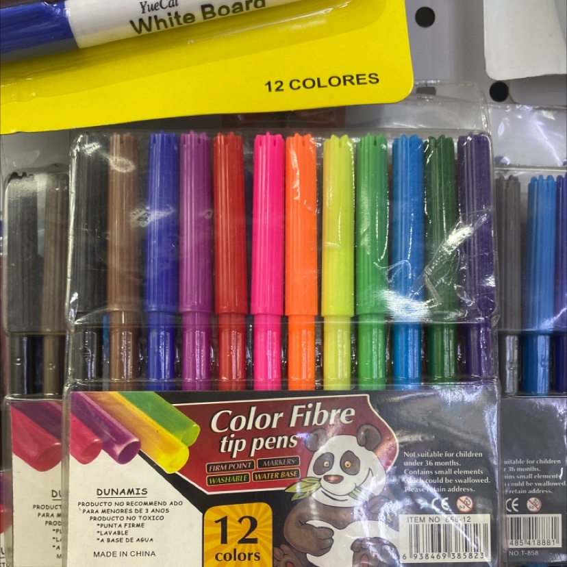 12色水彩笔袋装混装可以根据客户要求定制袋子的图案欢迎询价呀详情图1