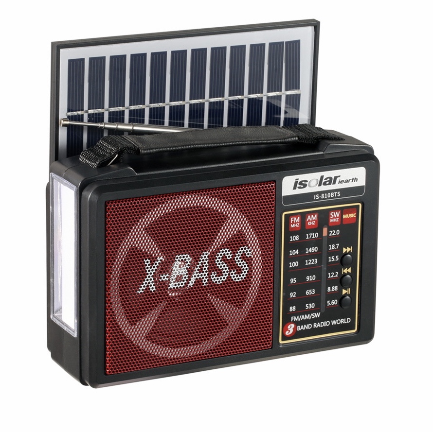 Solar lighting small system LED lighting mobile charging radio
Solar panel AM radio