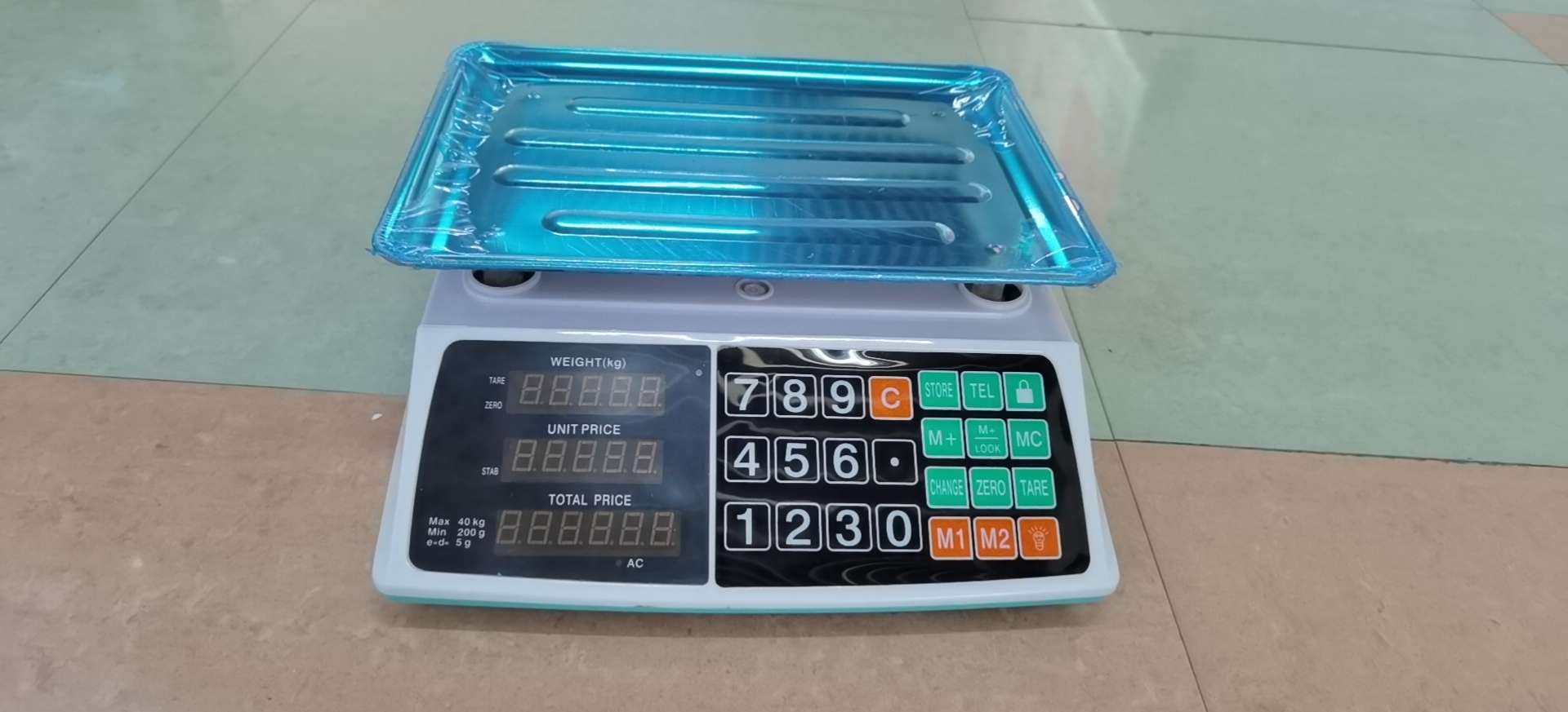 pricing  scale 30kg and 40kg details Picture