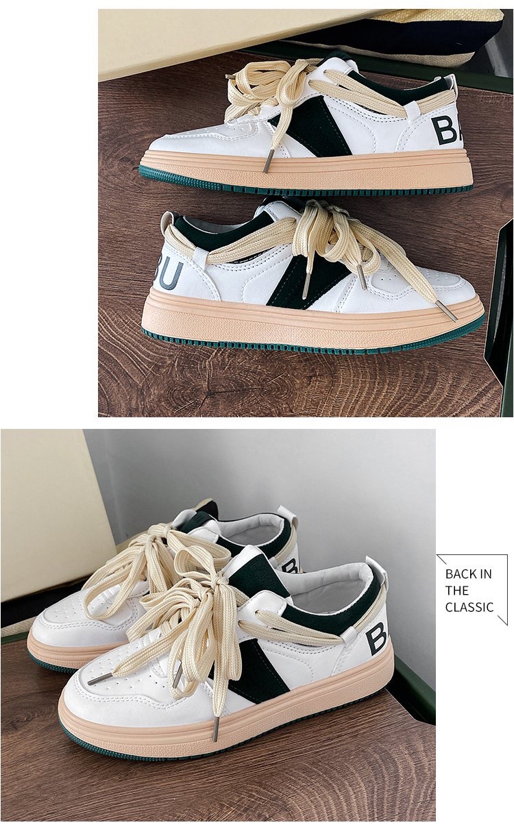 港风女潮鞋ins2021秋季超火百搭板鞋学生小白鞋韩版休闲运动鞋详情图14