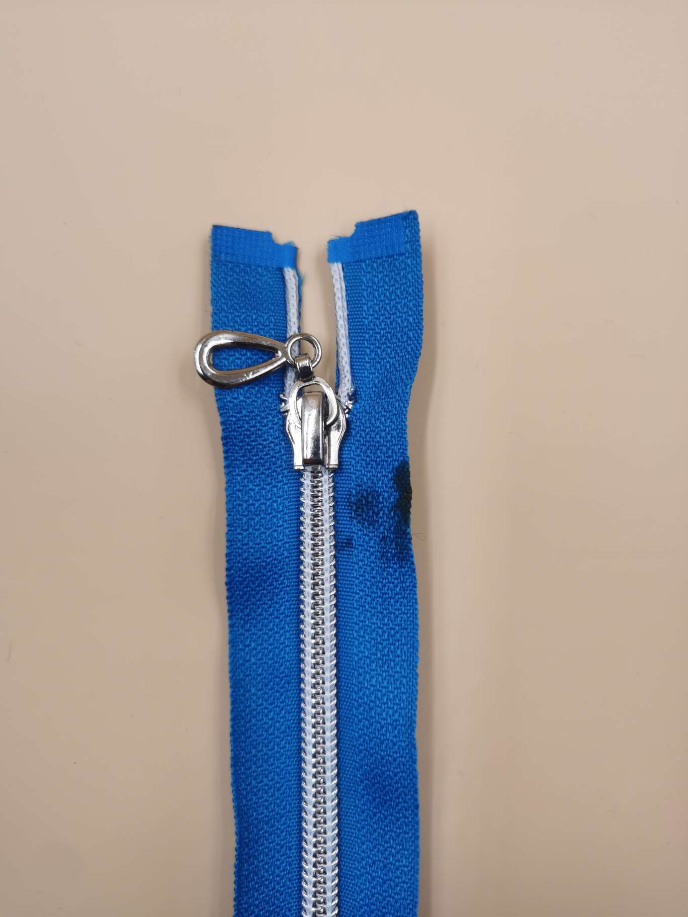 5号银齿拉链 挂镀封釉水滴头 45cm 蓝色详情4