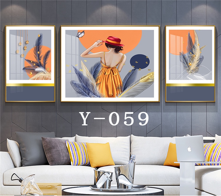 餐厅画/卧室挂画/电表箱画细节图