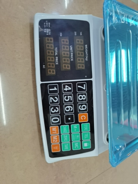 pricing  scale 30kg and 40kg Item Picture