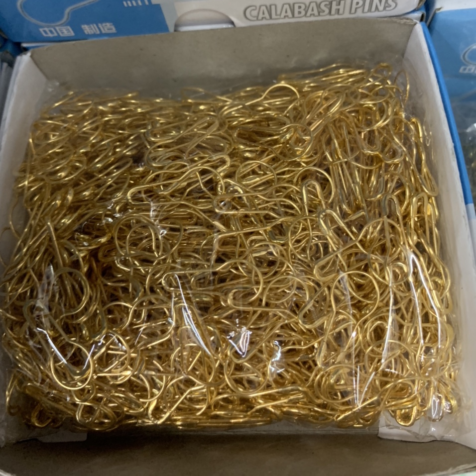 金色葫芦小别针 黑色 金色 银色