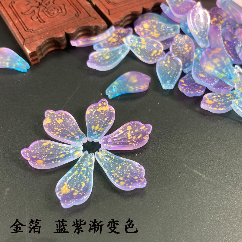 DIY Handcrafted materials of Luli Guang, ancient-style hairpins and headwear, crystal scattered beads, tassel pendants, 2682 Item Picture