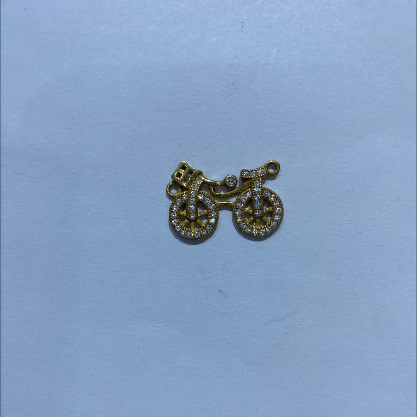 铸铜小雏菊吊坠/铸铜桃心吊坠/菱形网状镶嵌锆石一吊产品图