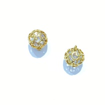 Aotong accessories MC01792 cast copper moon hollow ball a hanging 1