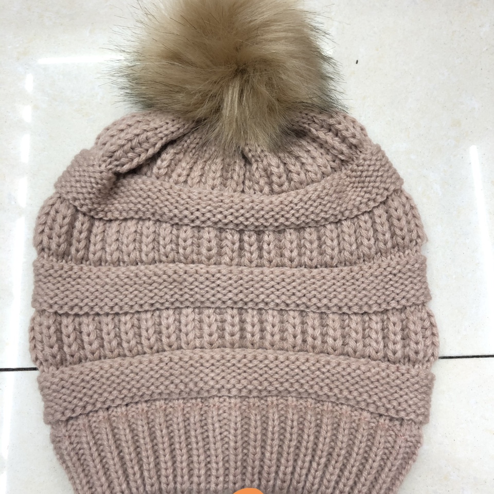 Autumn/winter ladies knit cap thumbnail