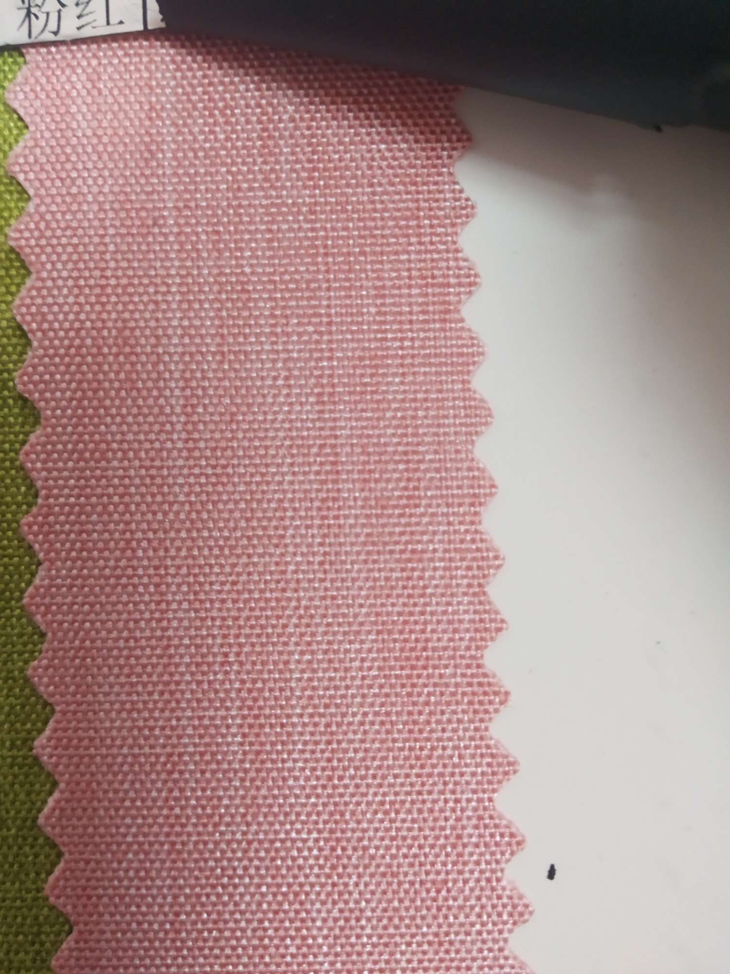 TY-- 029 300D Scrub can lift pvc waterproof 27# pink Application Scenario