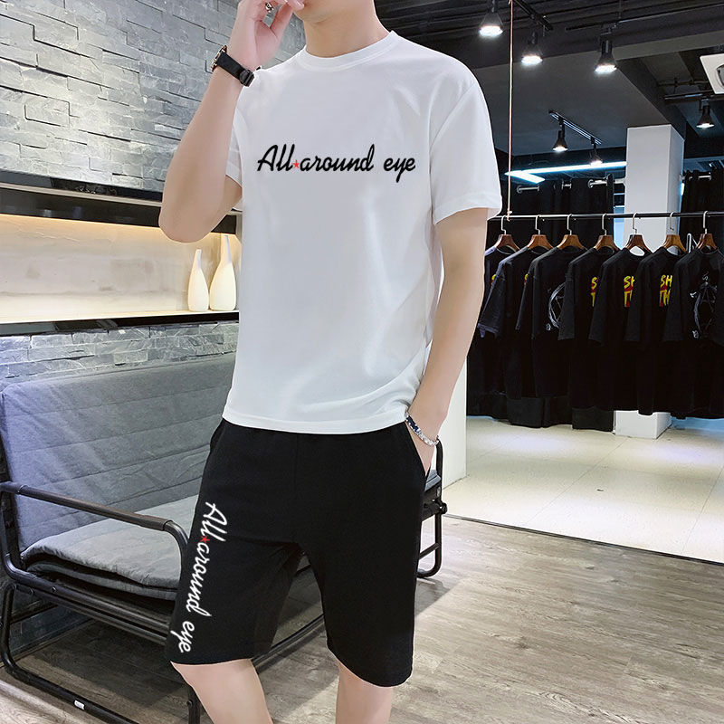 卫衣套装/整套男士休闲运动装春秋款中青年大码卫衣卫裤全套男装12