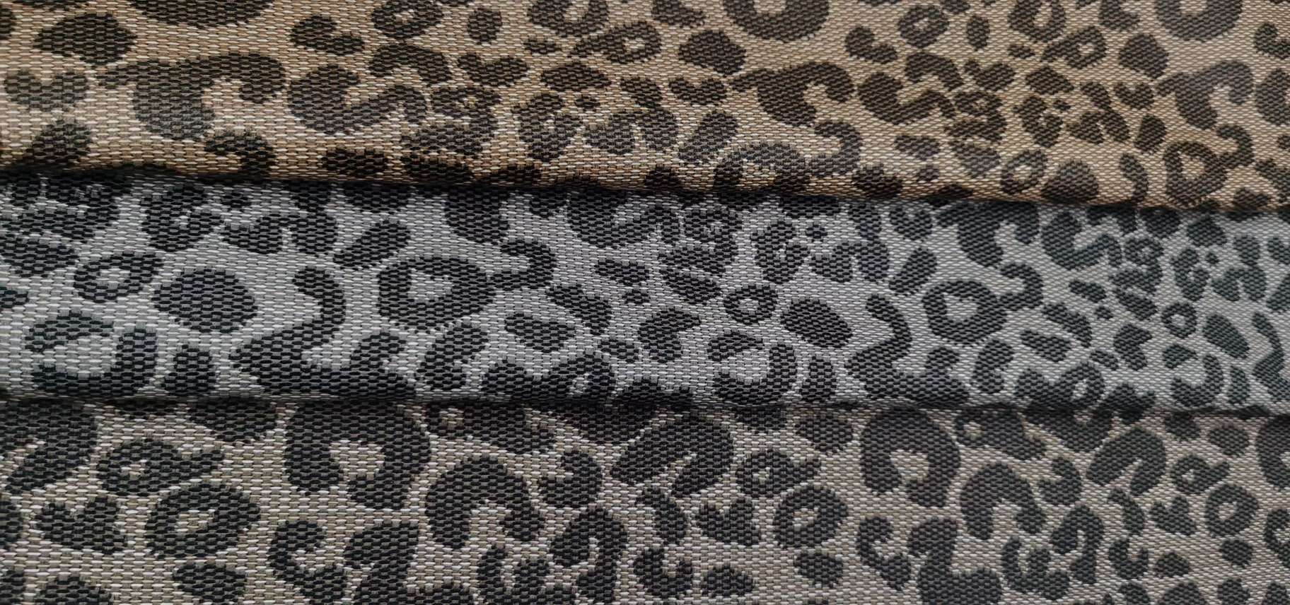 No. 3 Dark brown, popular leopard print K1530 Specification image