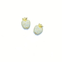 Aotong accessories MC01378 cast copper apple white diamond 2 hanging Aotong 16