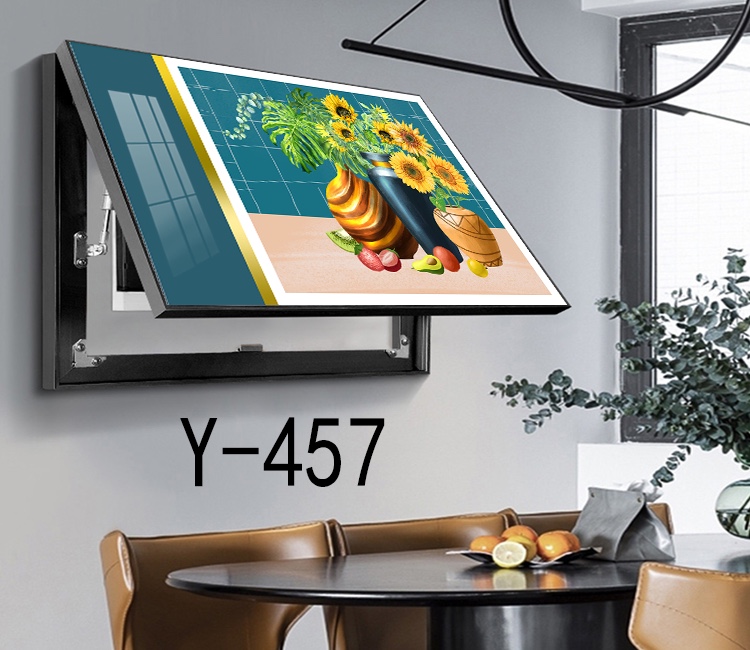 餐厅画/卧室挂画/电表箱画细节图