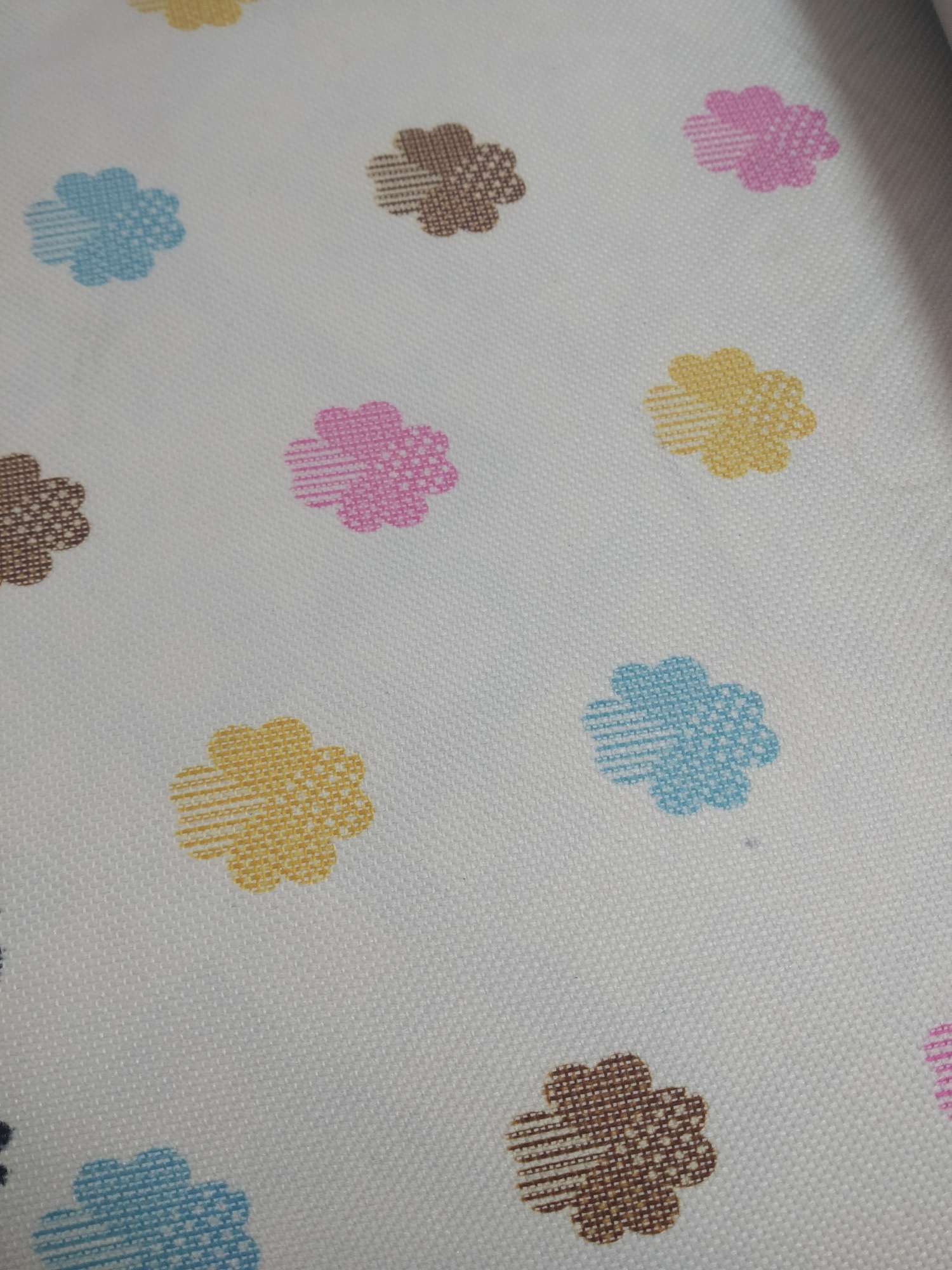 TY-- 033-9 600D print 15# flowers Item Picture