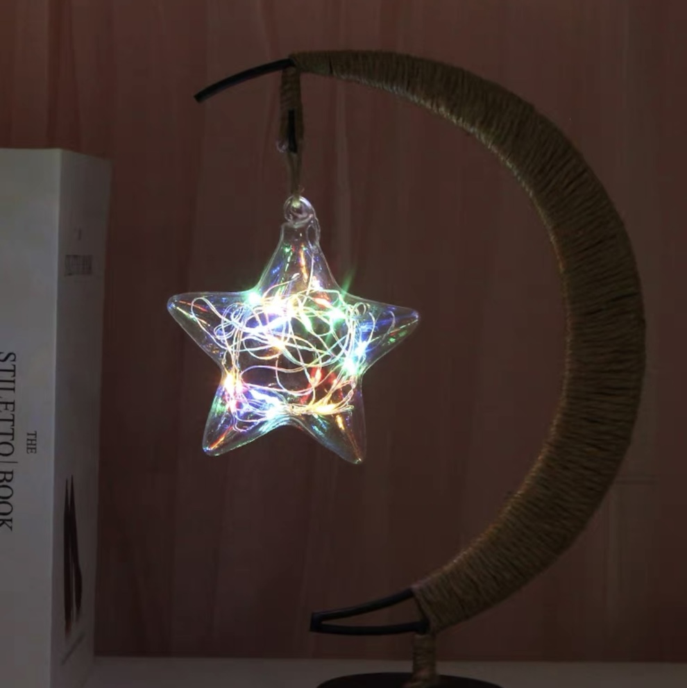 Night light led copper wire light to send girlfriends birthday gift girl creative gift especially practical girlfriend romantic good sister small fresh star light color photocell