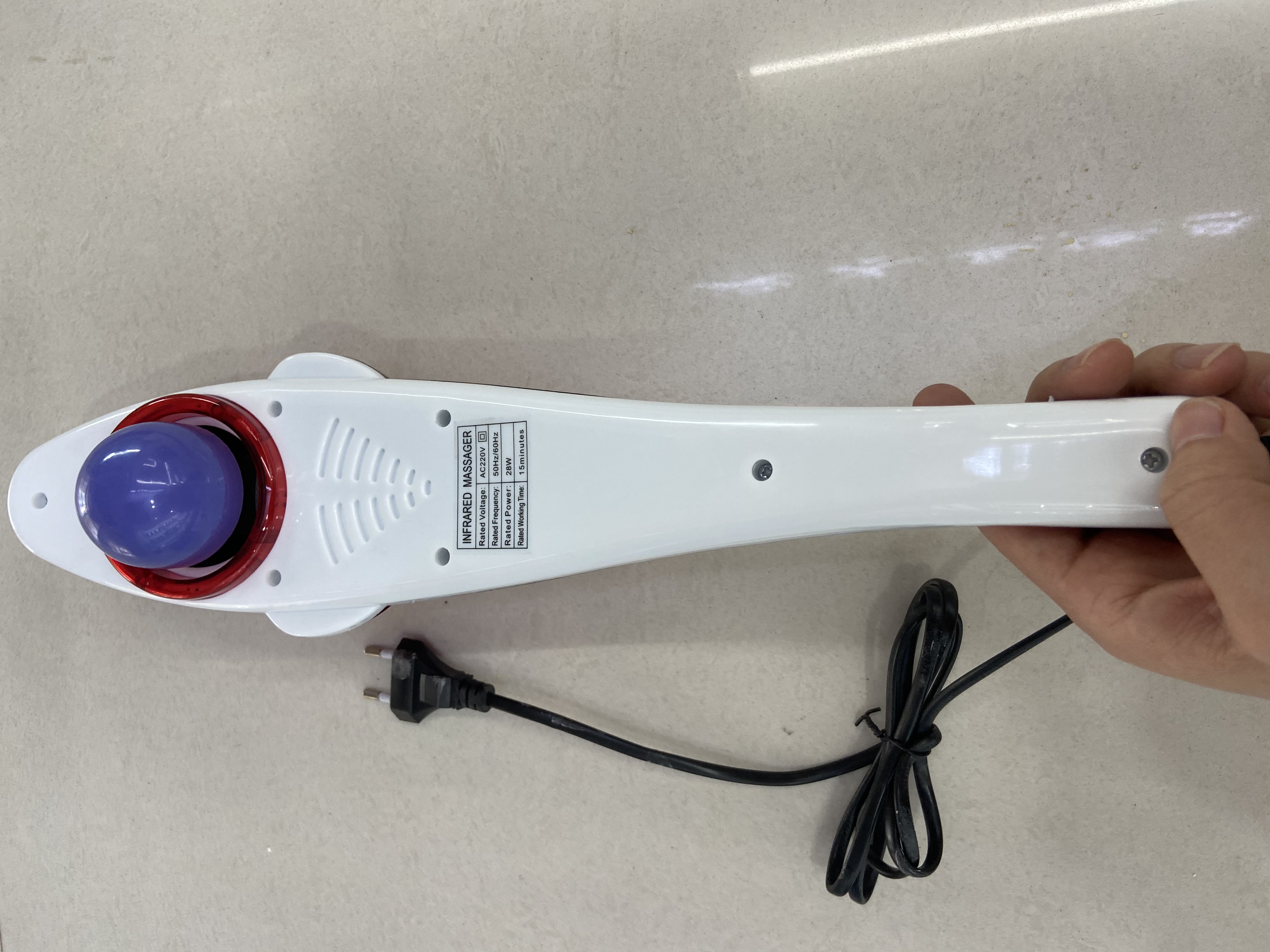 按摩白底实物图