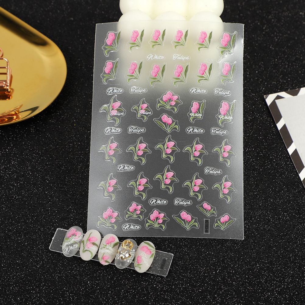 MG工艺ins美甲贴纸背胶指甲贴粘贴性好细节图
