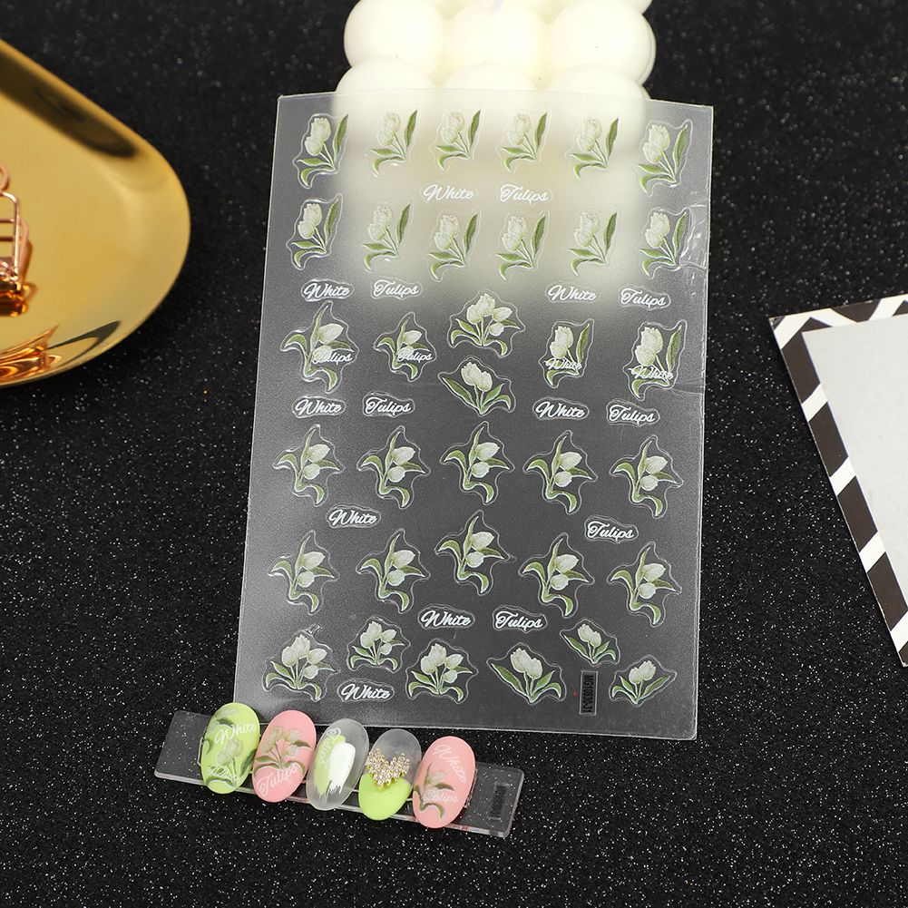 MG工艺ins美甲贴纸背胶指甲贴粘贴性好产品图
