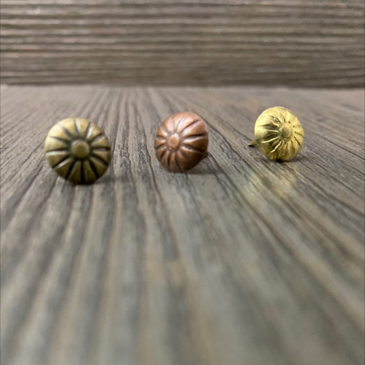 Pushpin Flower Nail Antique · Nail Chrysanthemum Nail Soft Pack Pushpin Bronze Pushpin Specification drawing