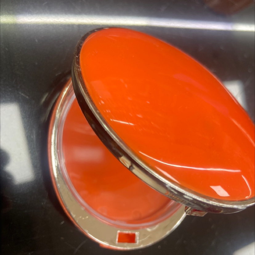 Air Cushion Box Oval Orange Specification drawing