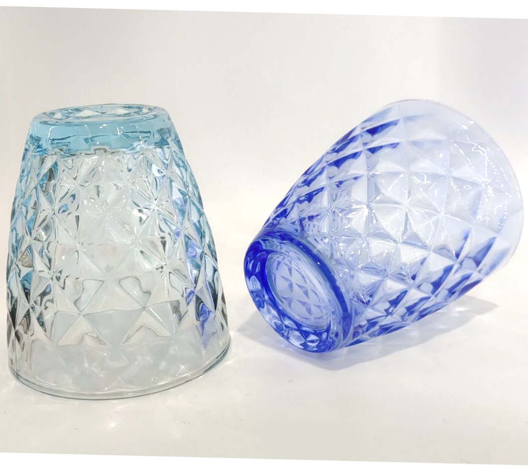 Manufacturers Direct Sales Of High-Grade European Creative Relief Glass Cup Cup Color Cold Water Cup Gargle Cup Juice Cup Item Picture