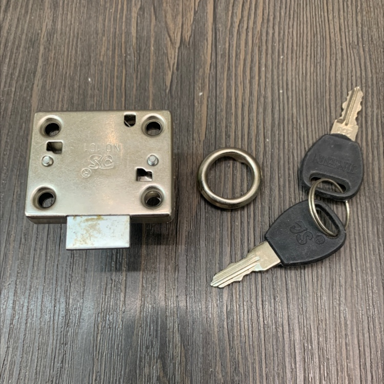 Office Drawer Lock Furniture Lock Home Closet Lock Black Cabinet Lock Bookcase Lock Locker Door Lock 003 details Picture