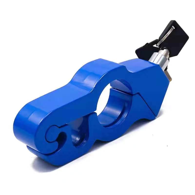 210918 handlebar lock Bicycle lock (50pcs,15.5kg,45*31*15=0.02m3, black, red and blue, card mounting)