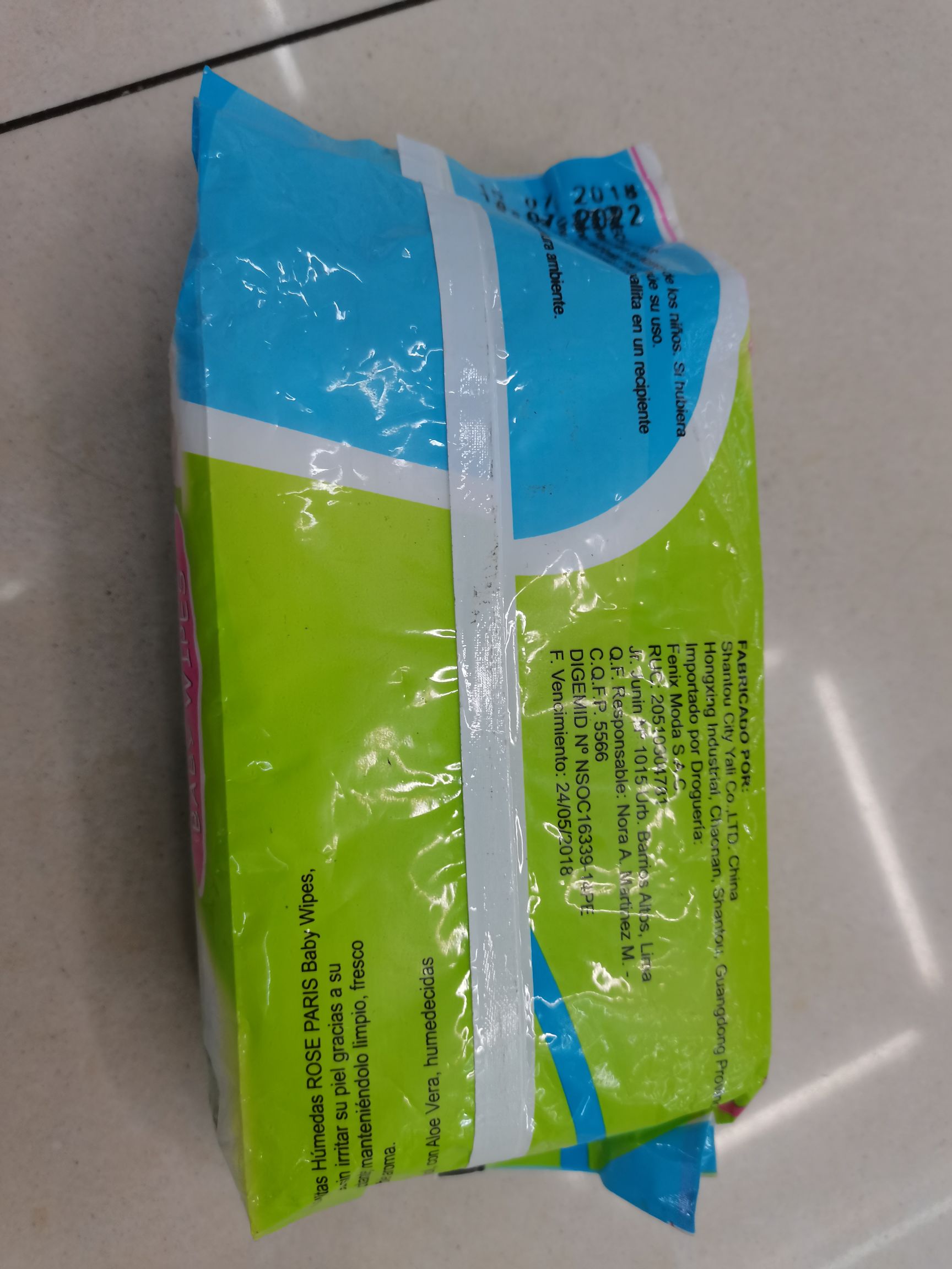 Hand Wipes Children's Wipes Baby Wipes Specification drawing