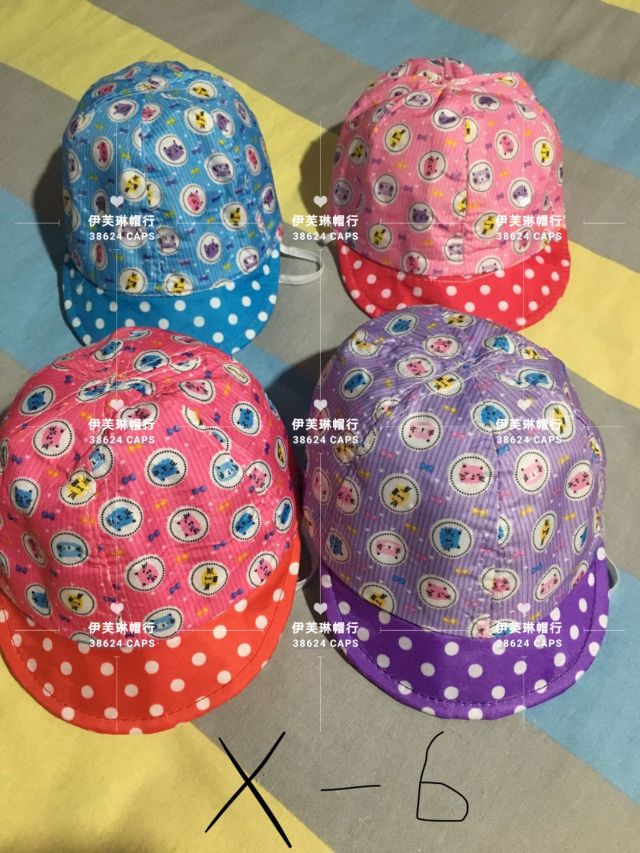 Evelyn Hat Line Cloth Baby Hat Children's Hat Baby Hat Sun Hat Sun Hat Specification drawing