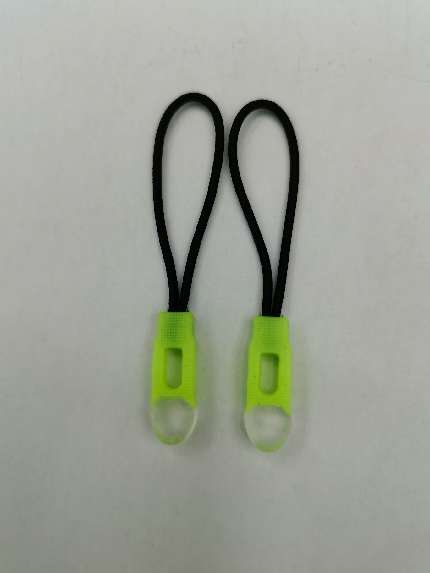 Clothing Zipper Head Rope Color 2 In 1 Specification drawing