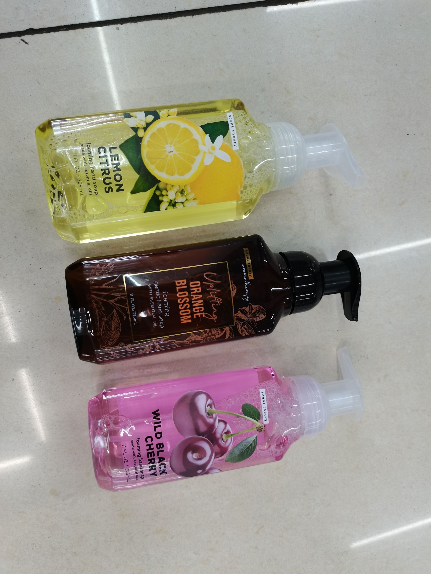 Antibacterial Household Hand Sanitizer Specification drawing