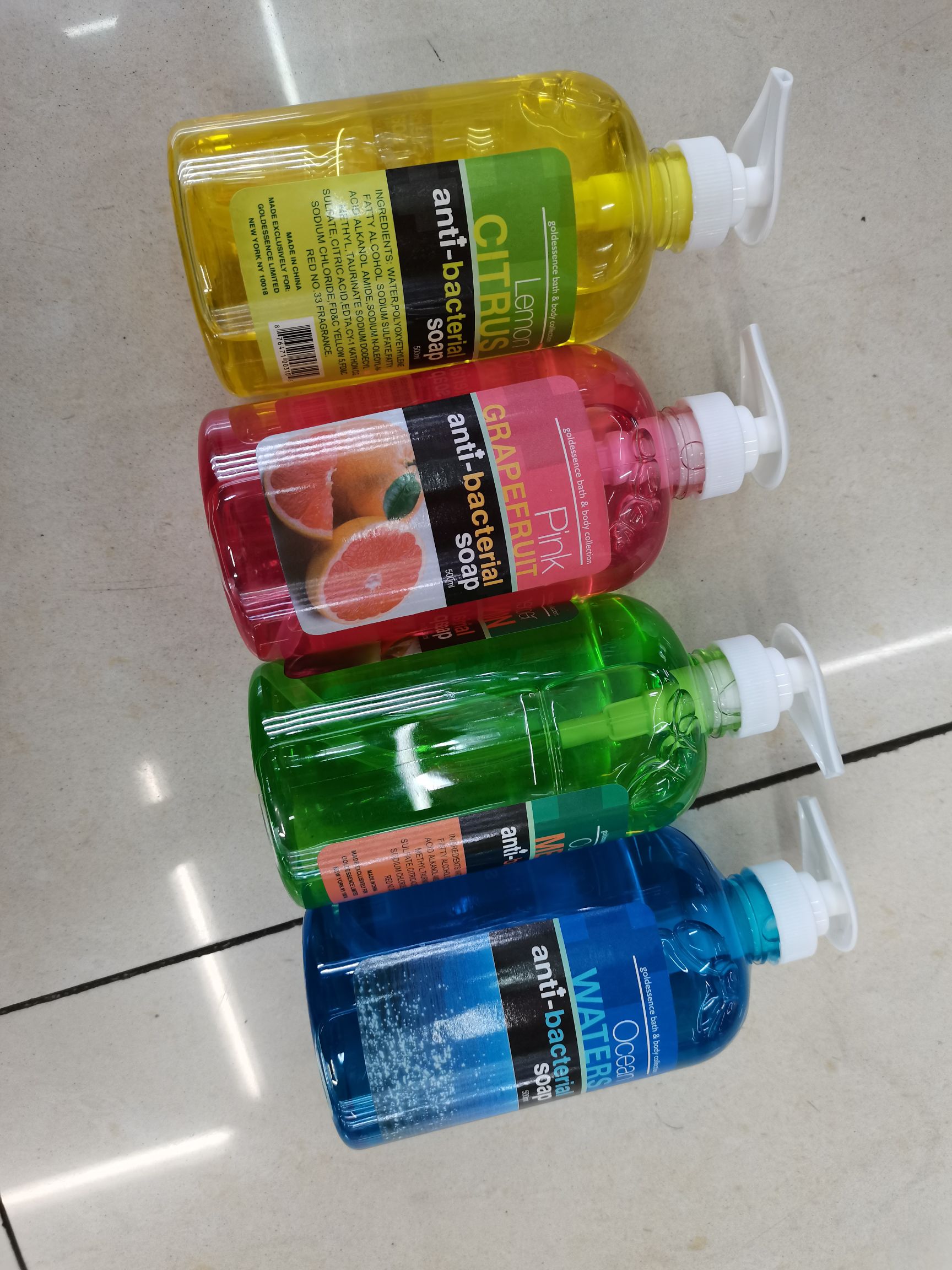 Household Hand Sanitizer Antibacterial Hand Sanitizer Specification drawing
