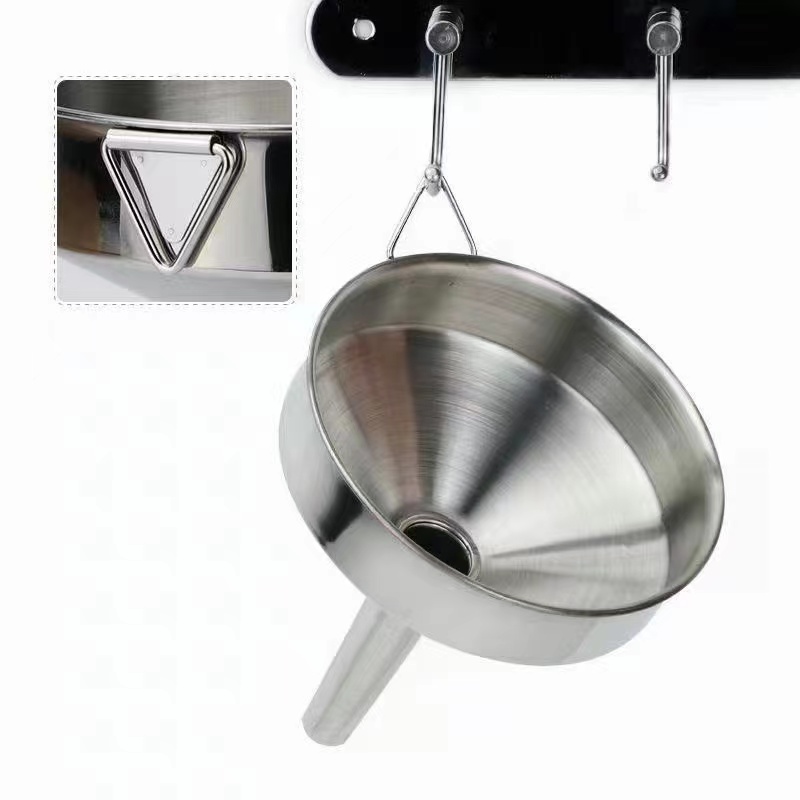 Stainless Steel Non-Magnetic Oil Funnel details Picture