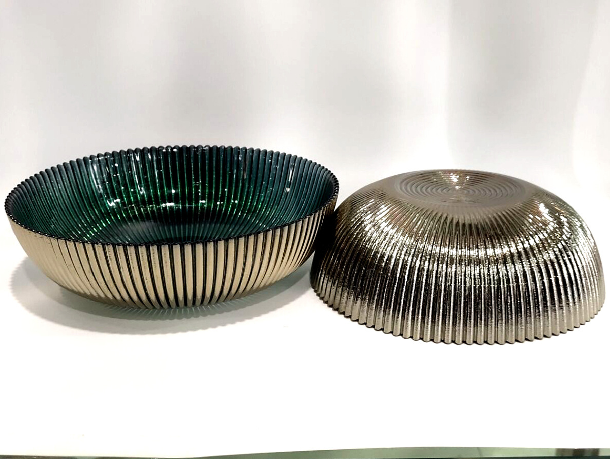 Manufacturers Direct Sales Of High-End Luxury Fruit Salad Plate Salad Bowl, Creative Hotel Decoration Glass Bowl Household Items Specification drawing