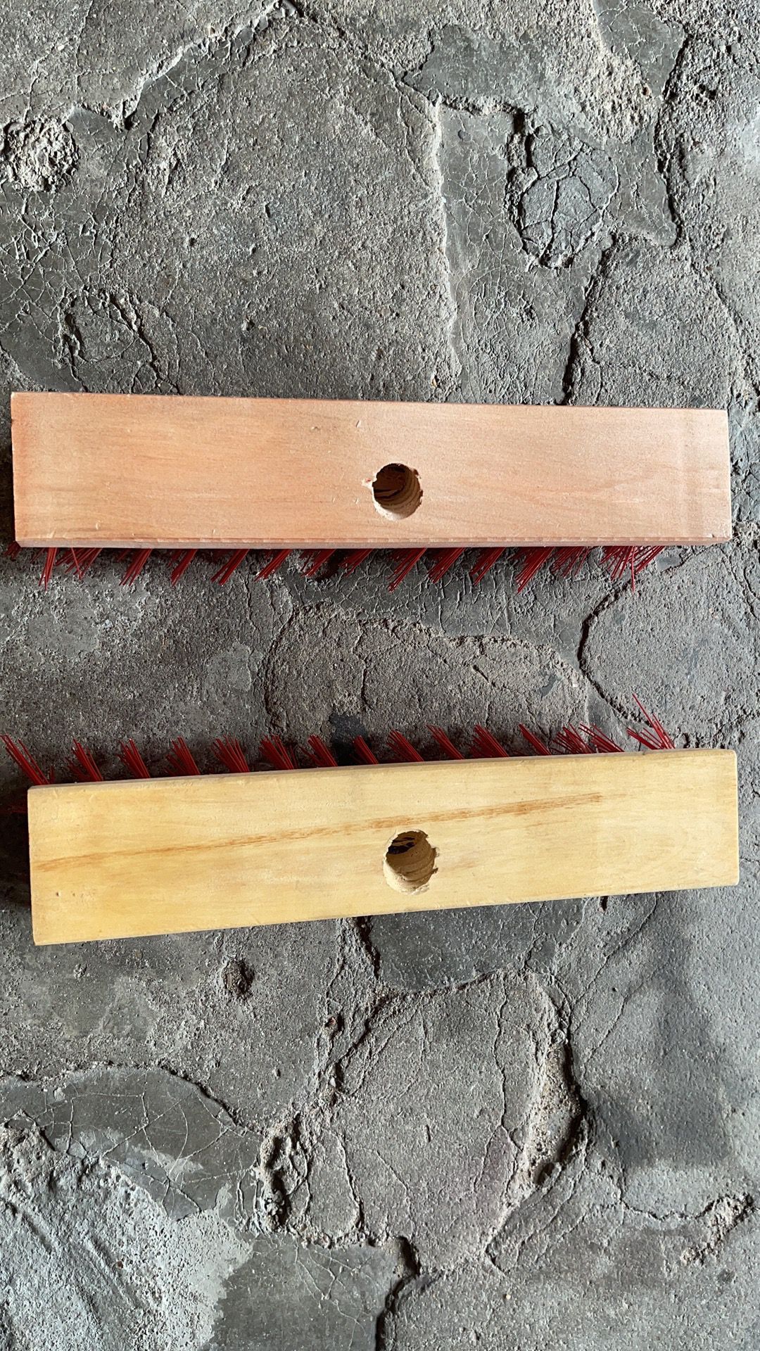 Wooden Floor Brush Specification drawing