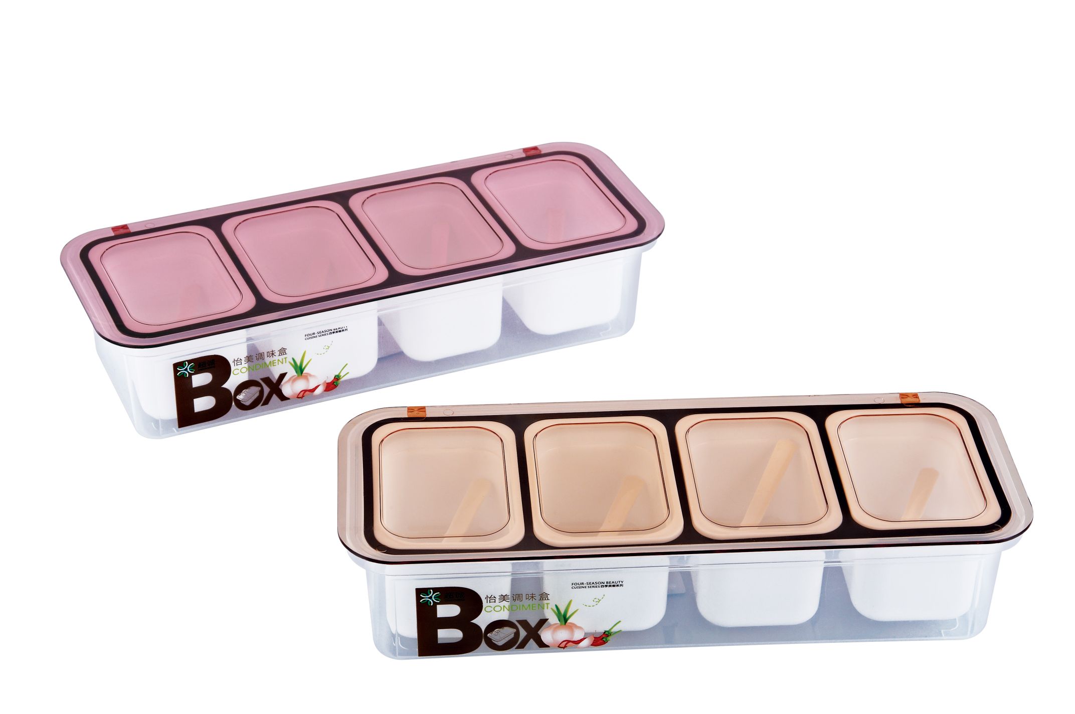 Plastic Seasoning Box Specification drawing