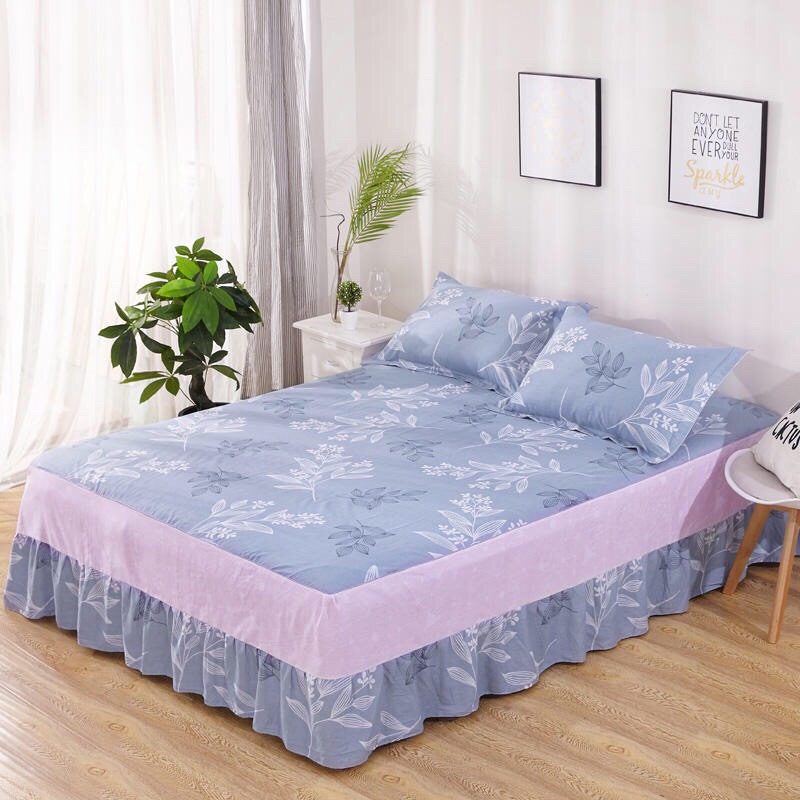 ywxueg freshman dormitory wedding Egypt no print wind bed cover 128*68 anti-slip dust-proof mattress cover
