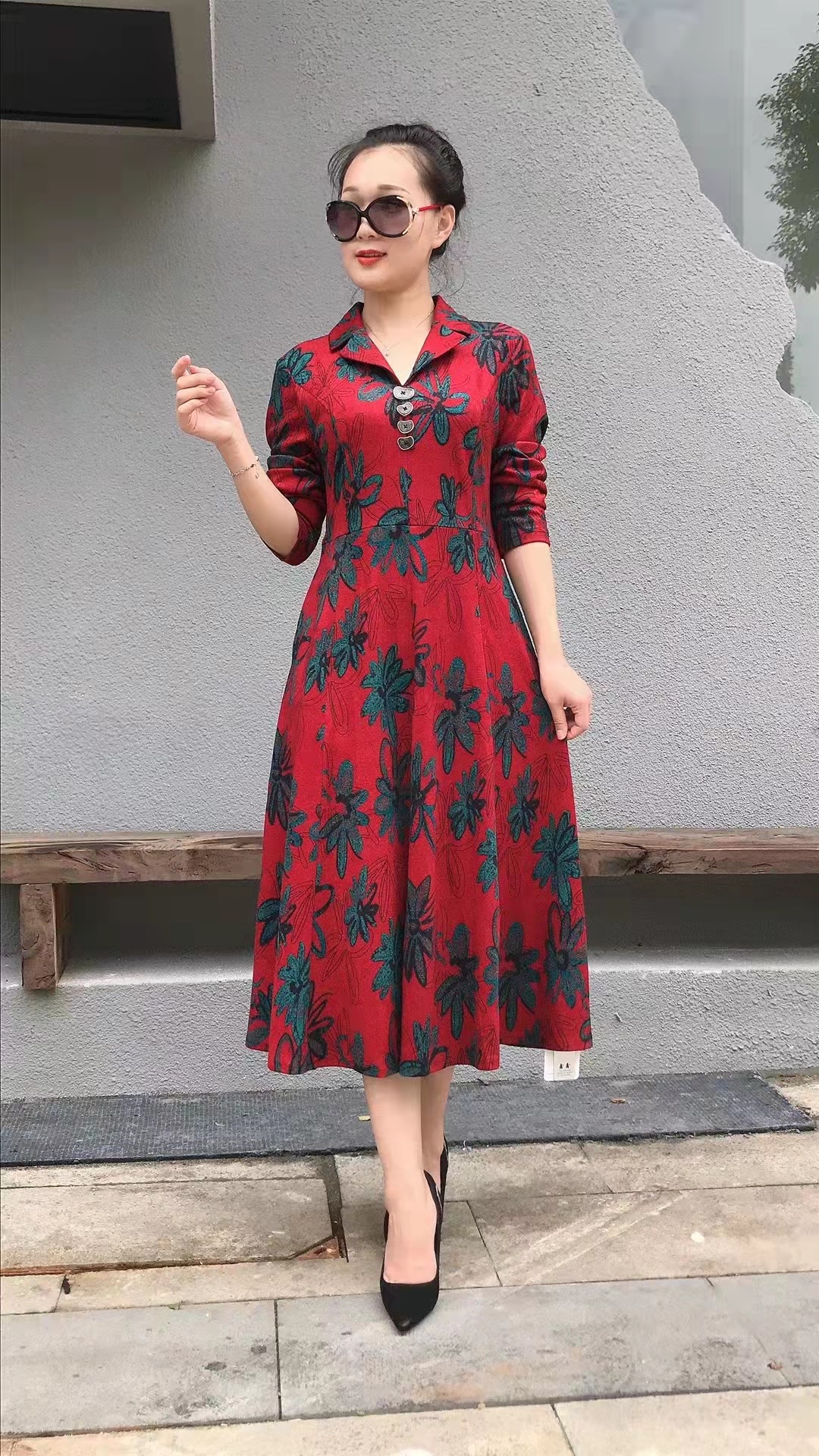 Fashion trend original classic new comfortable dress 21101