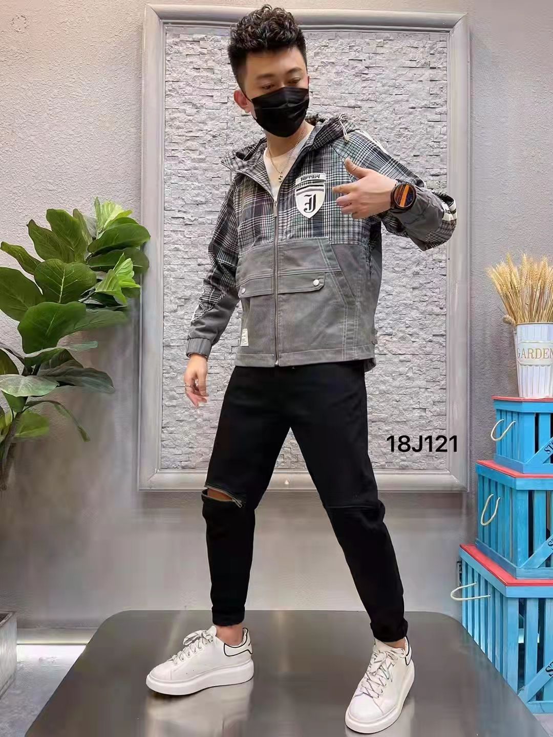 男士百搭款秋季外套详情图1