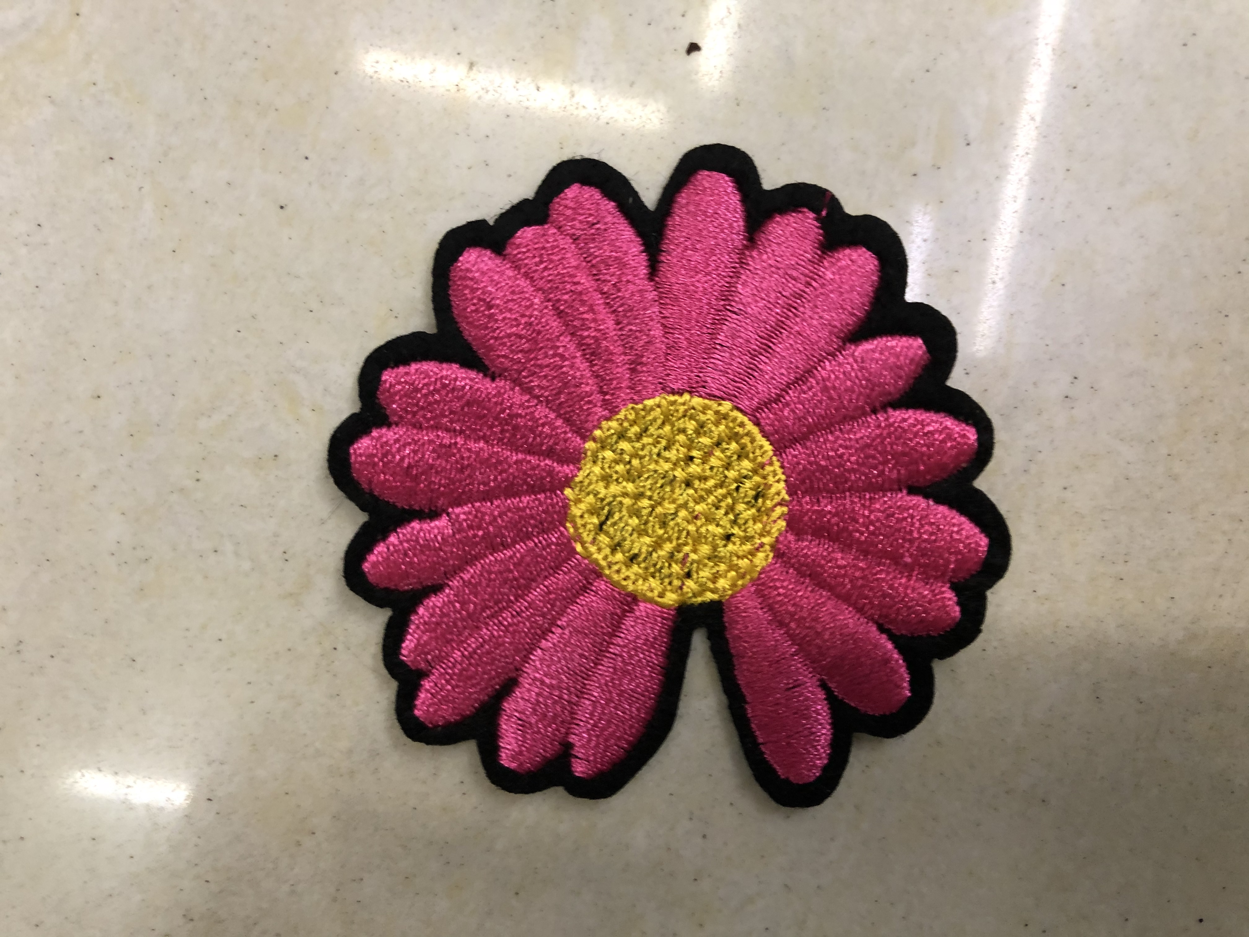 Red Embroidery Specification drawing